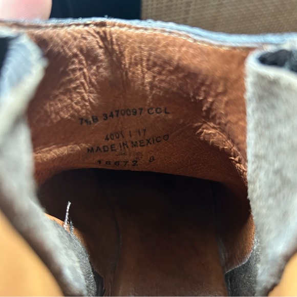 Frye Women's Sacha Moto Ankle Booties Black leather size 7.5 - Picture 6 of 7